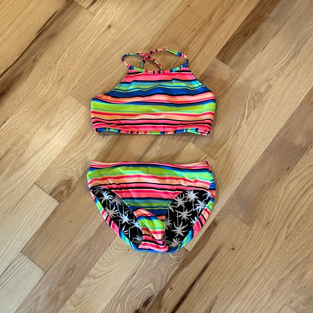 Two piece reversible bikini - good condition